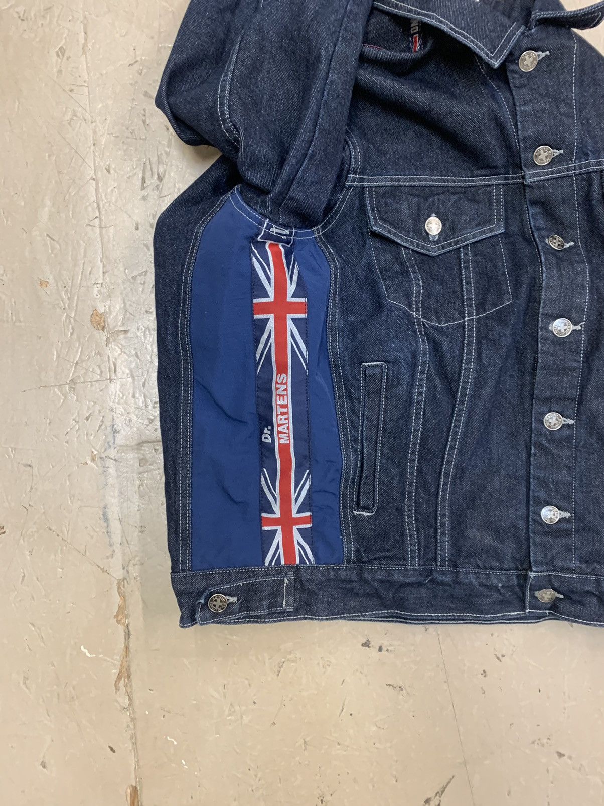Dr. Martens × Vintage Vintage doc martins denim jacket Size US S / EU 44-46 / 1 - 3 Thumbnail