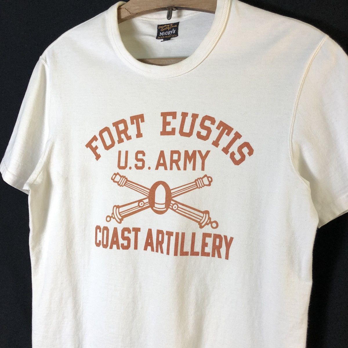 TOYS McCOY × The Real McCoy's The Real McCoy Loopwheel Fort Eustis Us Army Tshirt Size US M / EU 48-50 / 2 - 1 Thumbnail