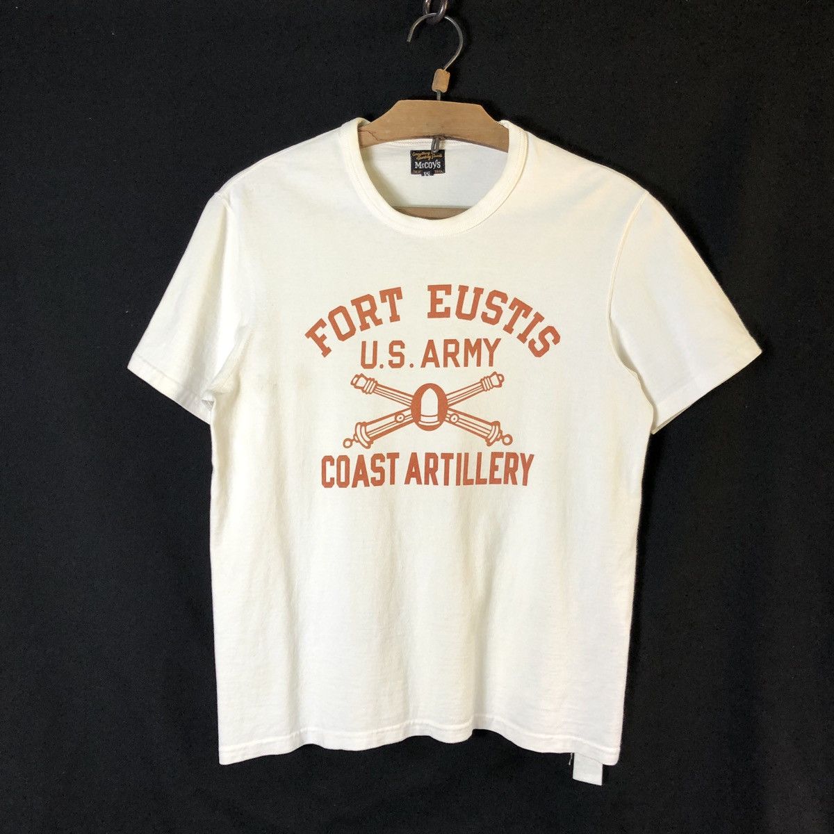 TOYS McCOY × The Real McCoy's The Real McCoy Loopwheel Fort Eustis Us Army Tshirt Size US M / EU 48-50 / 2 - 2 Thumbnail