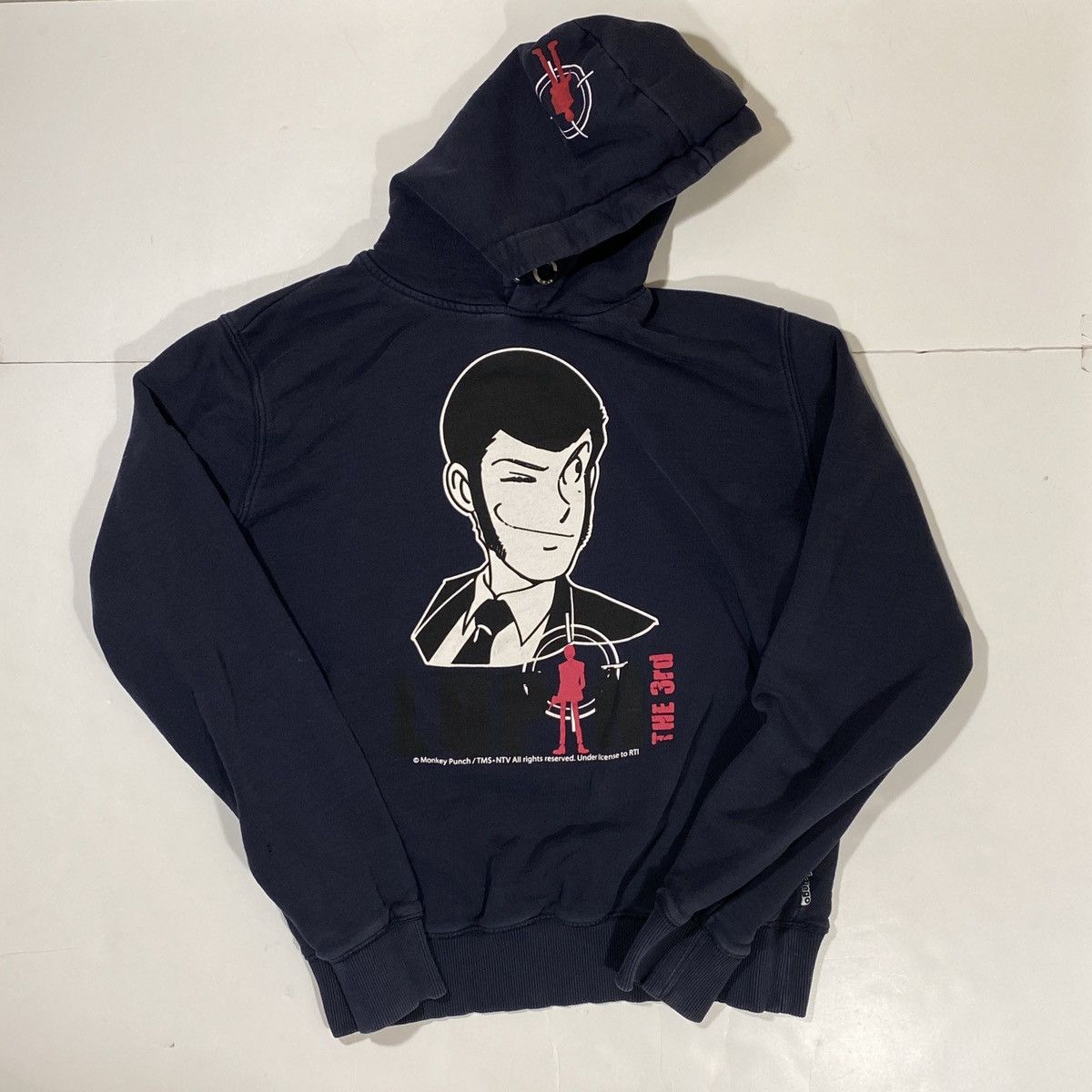 Anime × Vintage 2000’s st Diego Lupin the 3rd Monkey Punch Hoodie Size US L / EU 52-54 / 3 - 1 Thumbnail