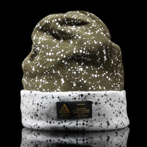 帽子 nike lab acg Errolson Hugh beanie Nike ACG Reversible White and Green Errolson Hugh Edition