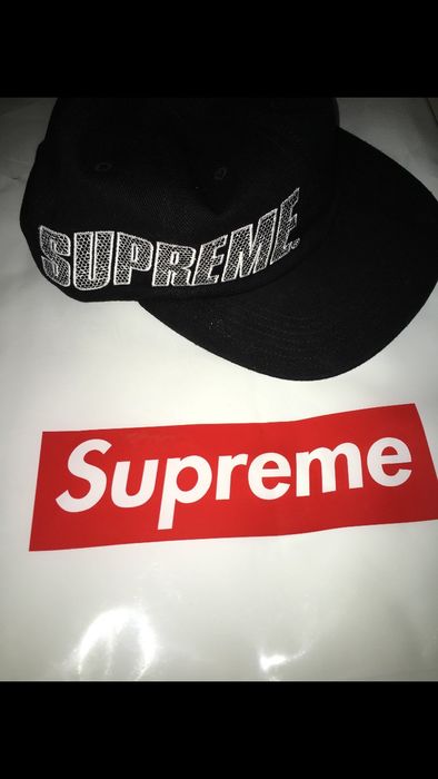 Supreme Supreme 6 panel side banner cap | Grailed