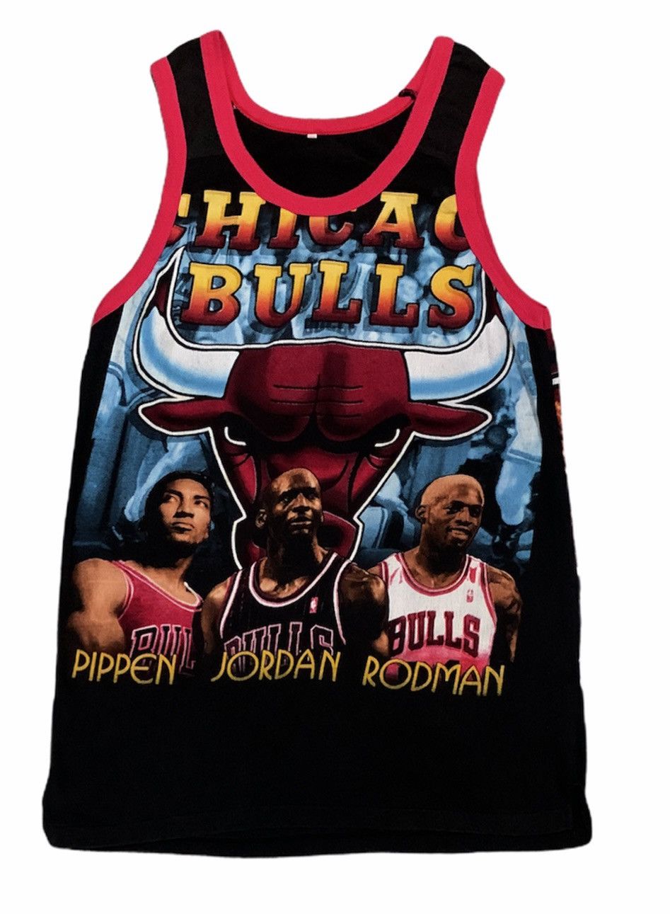 Vintage NBA Chicago Bulls Michael Jordan Rodman Pippen 1996s