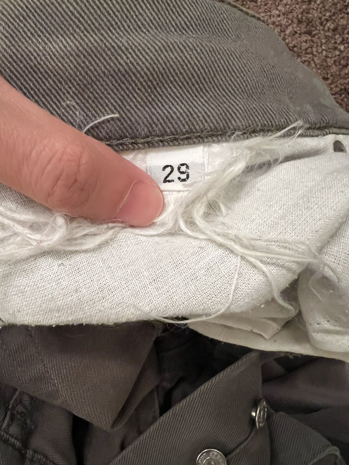 Helmut Lang F/W 2004 Bondage Cargo Pants Size US 29 - 9 Thumbnail