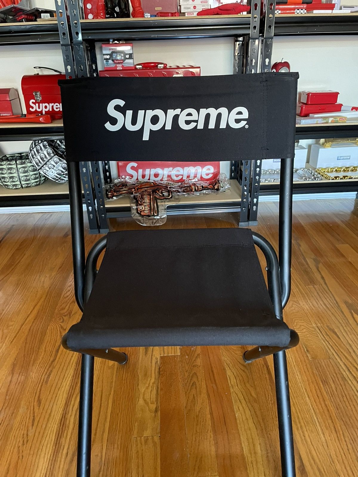 Supreme 2015 S/S SUPREME x COLEMAN FOLDING CHAIR BLACK | Grailed