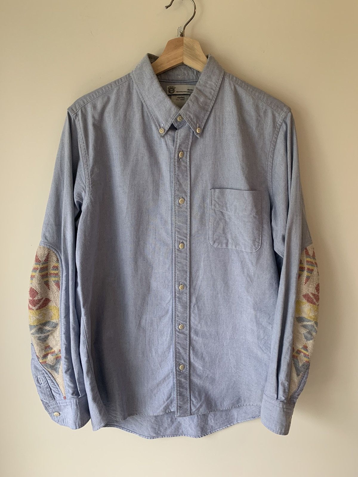 Visvim Visvim Albacore Blanket Giza Shirt Elbow-patch | Grailed