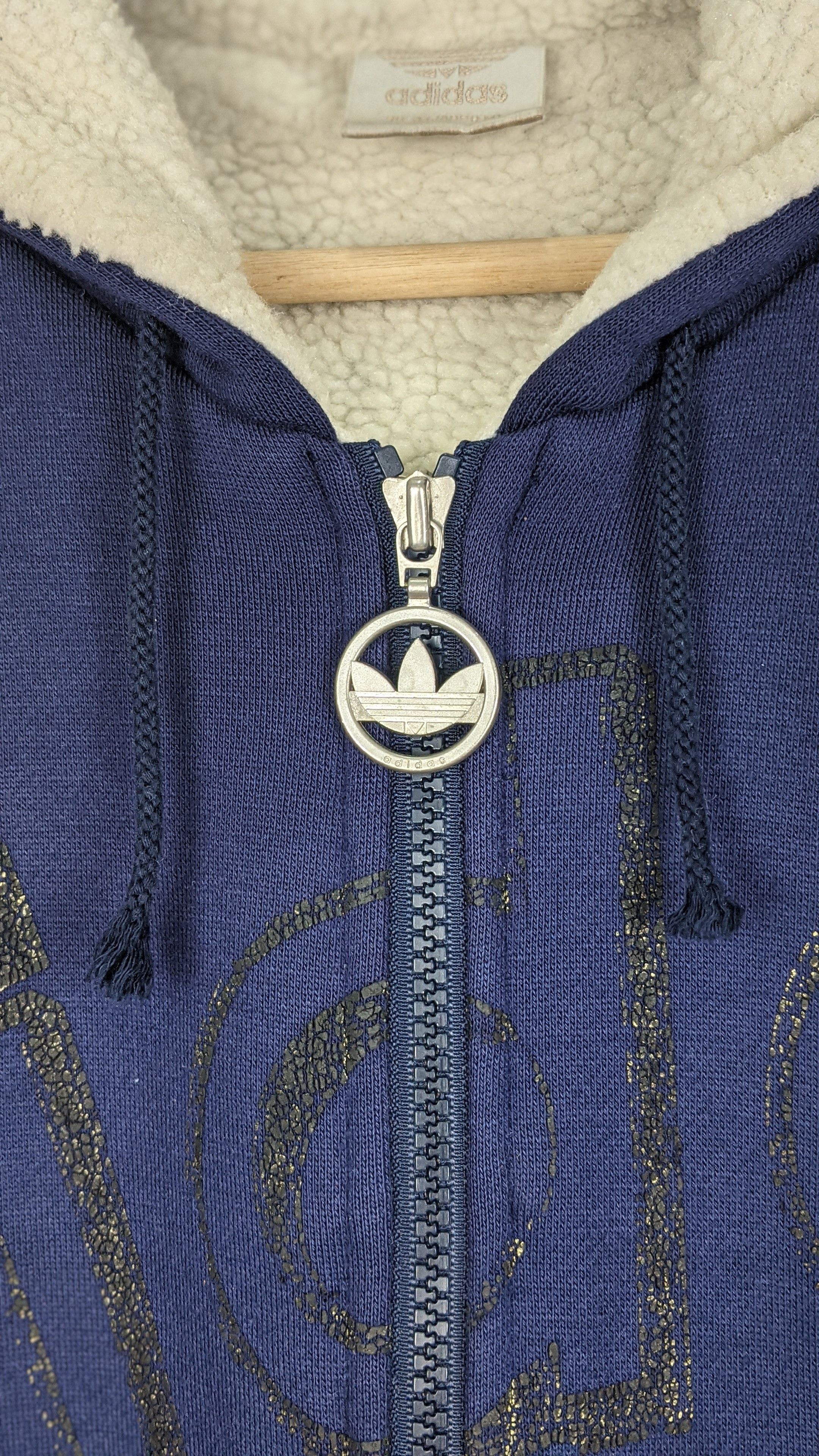 Adidas Vintage Adidas Big Logo Trefoil Ski 90s Hiphop Hoodie Size US M / EU 48-50 / 2 - 4 Thumbnail