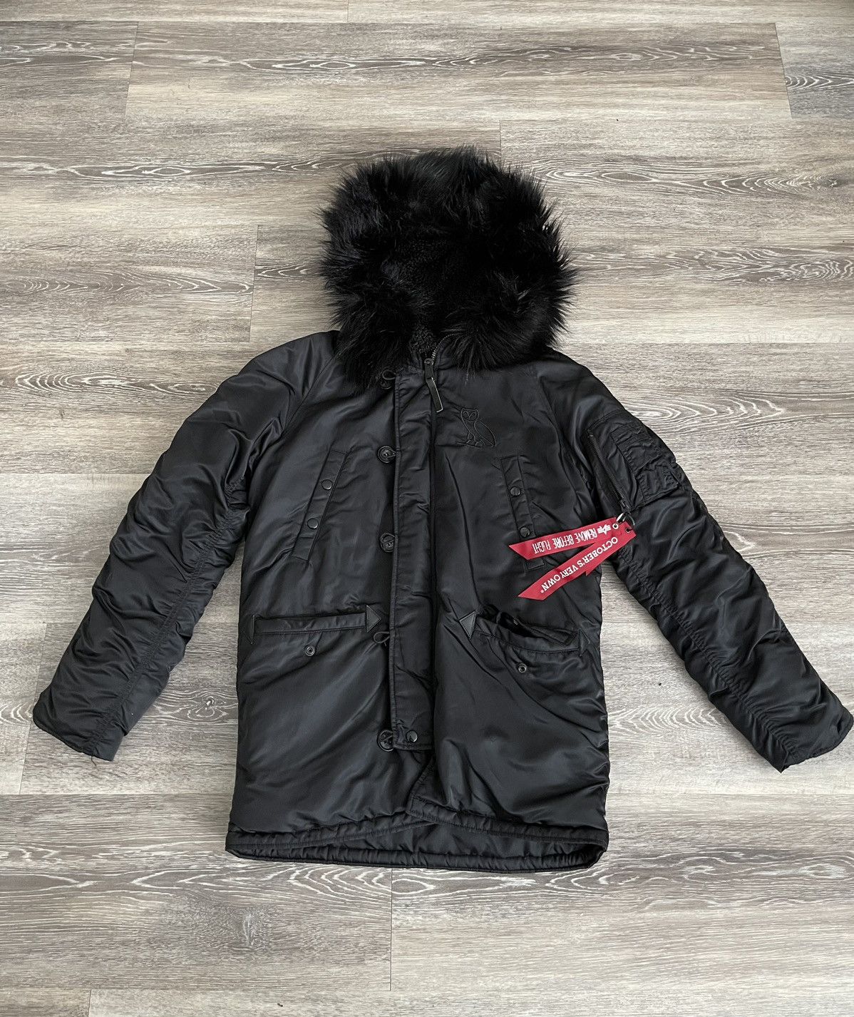 Alpha Industries OVO Alpha Industries Parka Jacket | Grailed