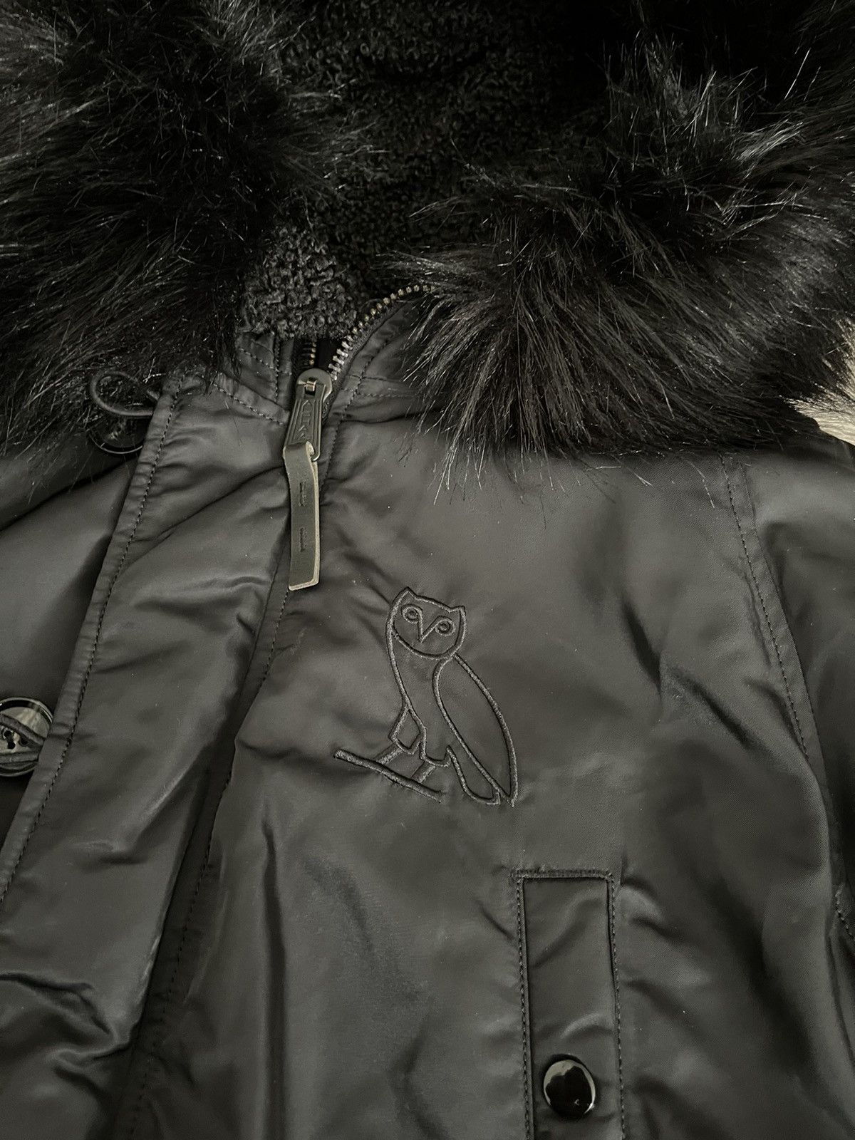 Alpha Industries Octobers Very Own OVO Alpha Industries Parka Jacket Grailed