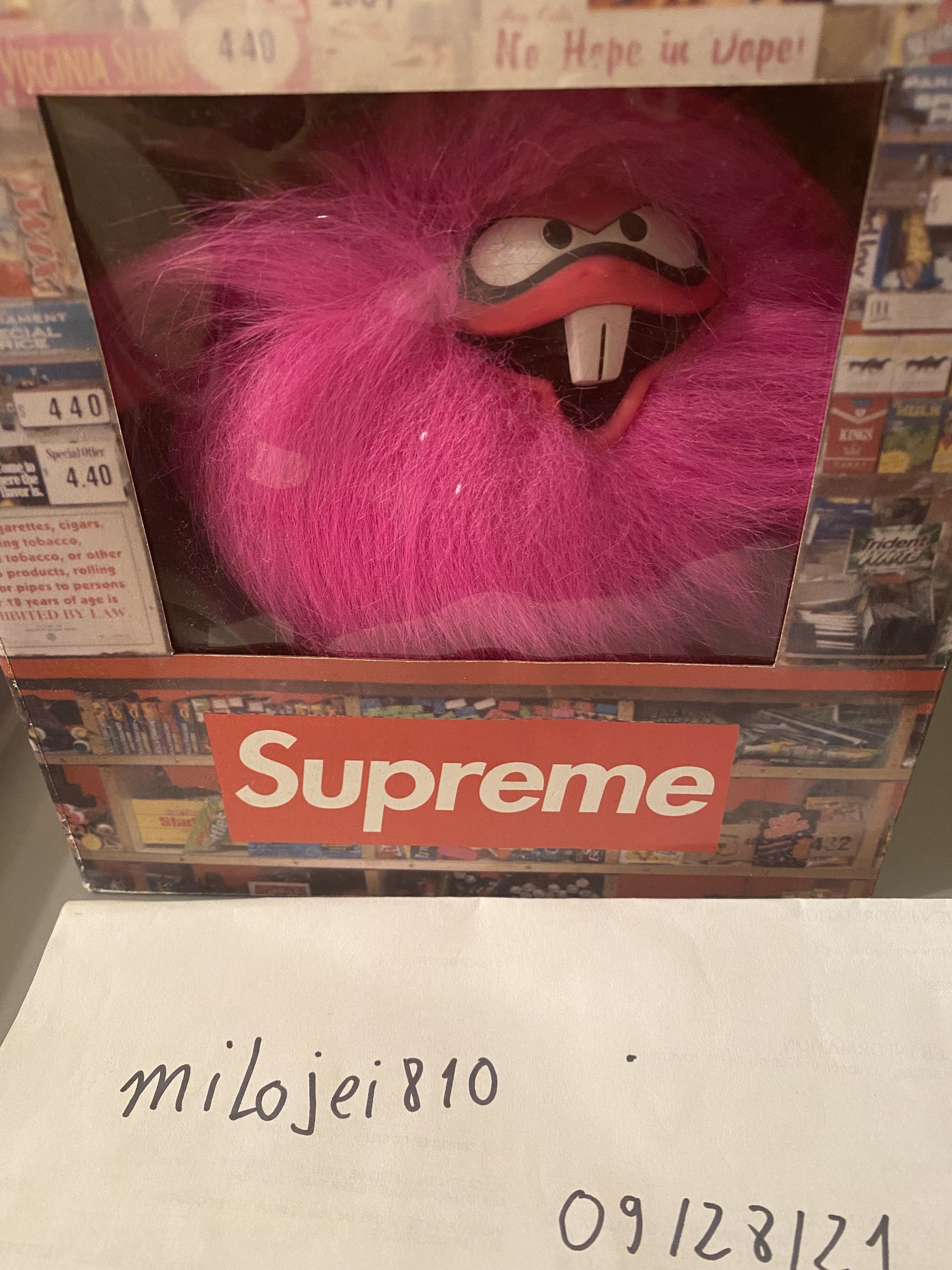 Supreme 2002 Supreme x 360 Toy Group Pink Camacho Figure Grailed
