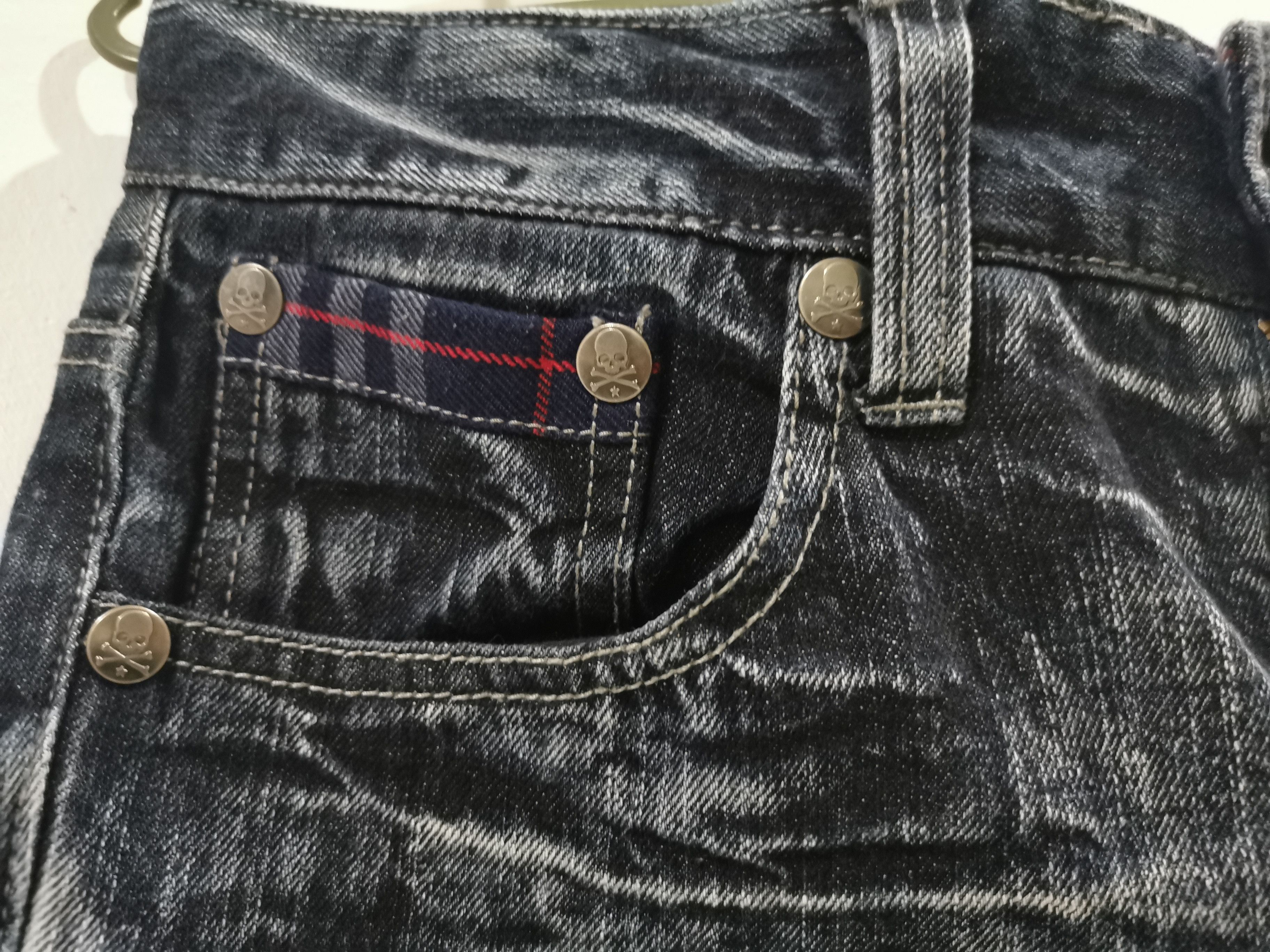 Vintage Vintage Skullbones Jack Serika Jeans Size US 31 - 7 Thumbnail