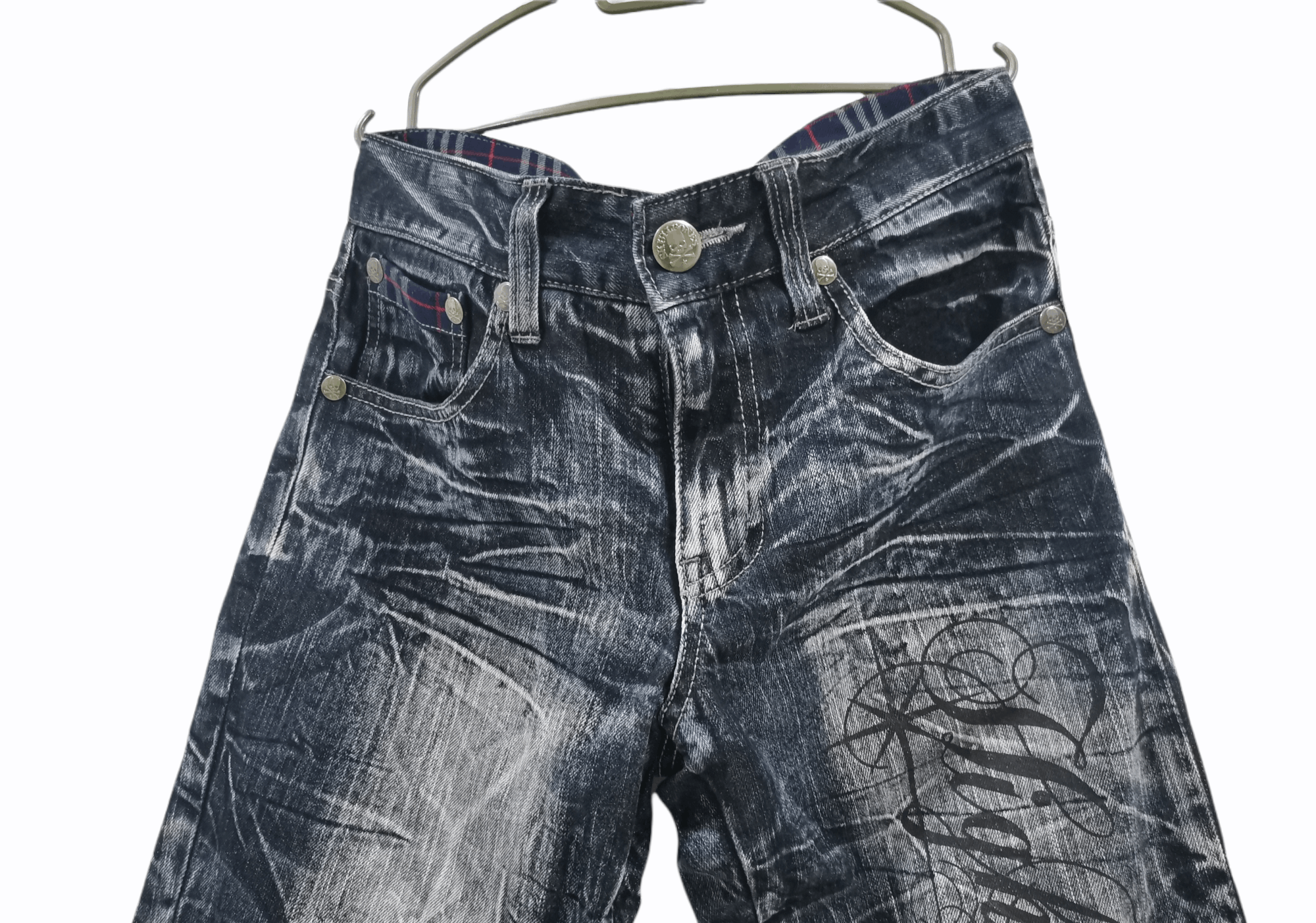 Vintage Vintage Skullbones Jack Serika Jeans Size US 31 - 6 Thumbnail