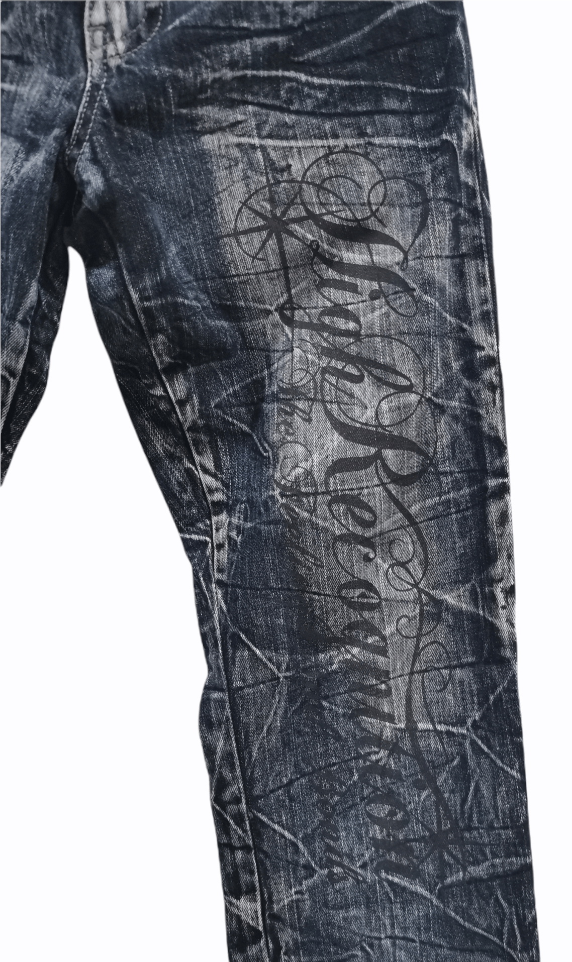 Vintage Vintage Skullbones Jack Serika Jeans Size US 31 - 12 Thumbnail