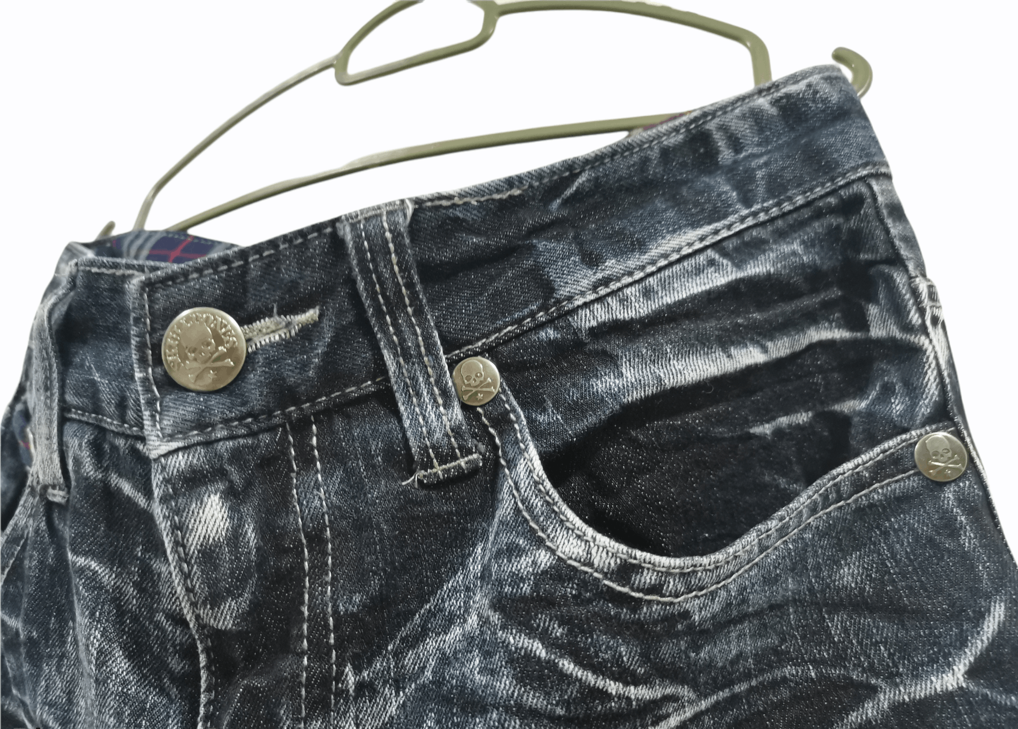 Vintage Vintage Skullbones Jack Serika Jeans Size US 31 - 8 Thumbnail