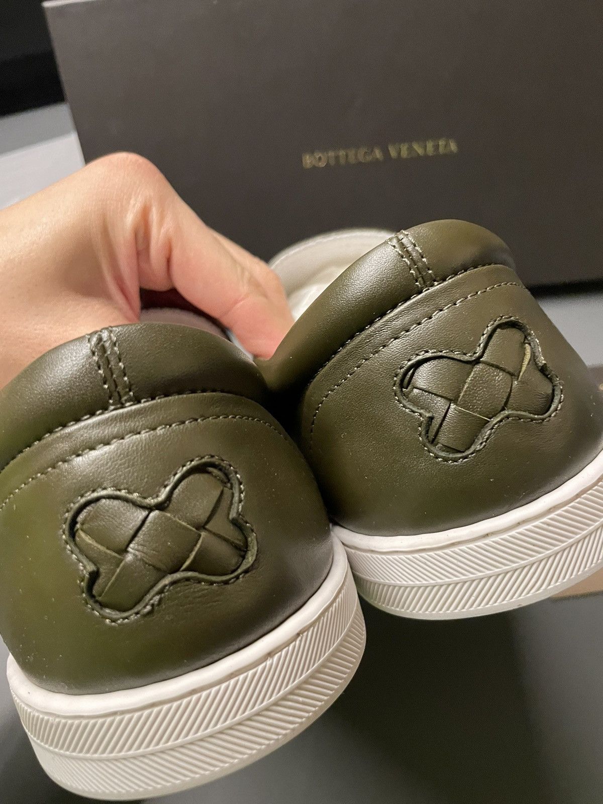 Bottega Veneta × Tomas Maier Brand NEW Bottega Veneta Runway Woven Leather Slip-on Shoes Size US 9 / EU 42 - 5 Thumbnail