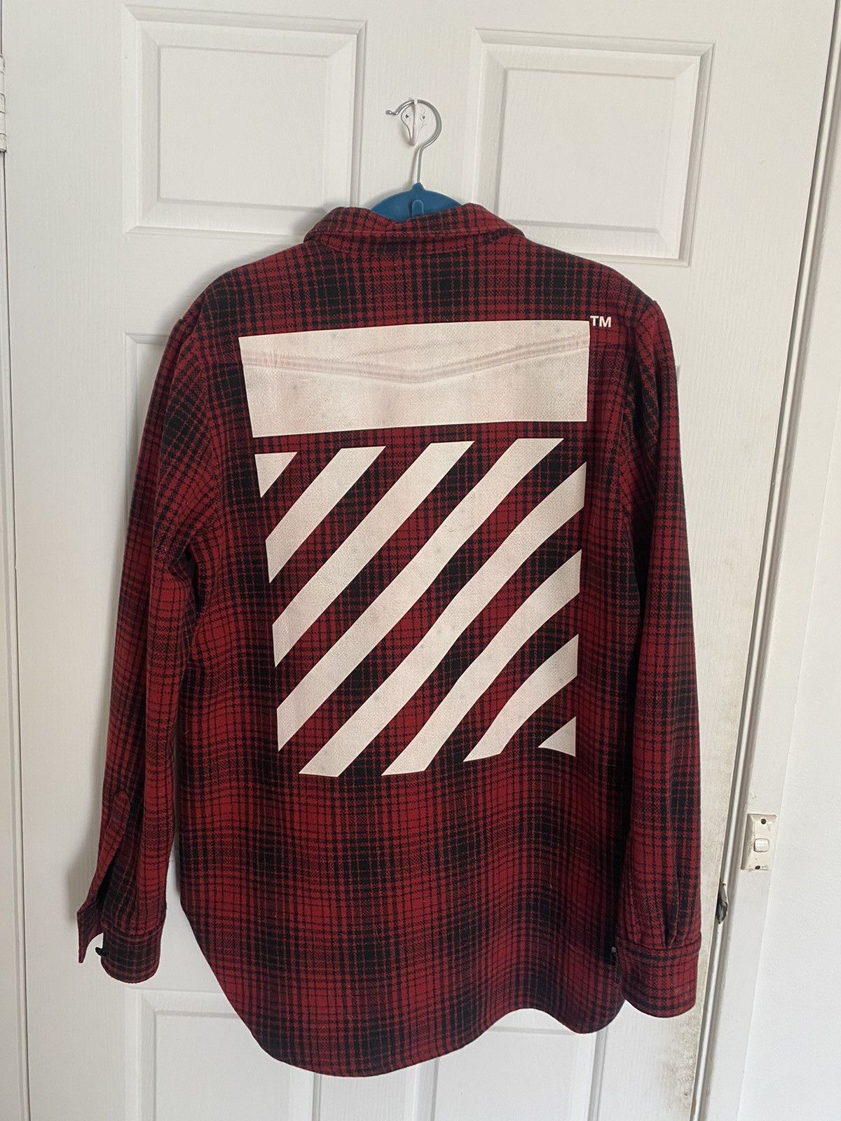 Off-White Off white flannel Size US L / EU 52-54 / 3 - 2 Thumbnail