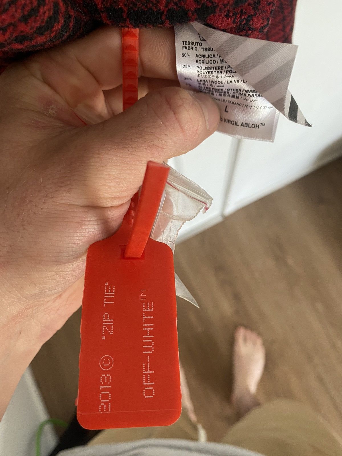 Off-White Off white flannel Size US L / EU 52-54 / 3 - 3 Thumbnail