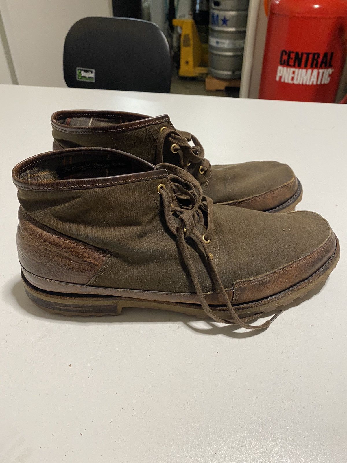Barbour Rockport x Barbour Chukka Boot | Grailed