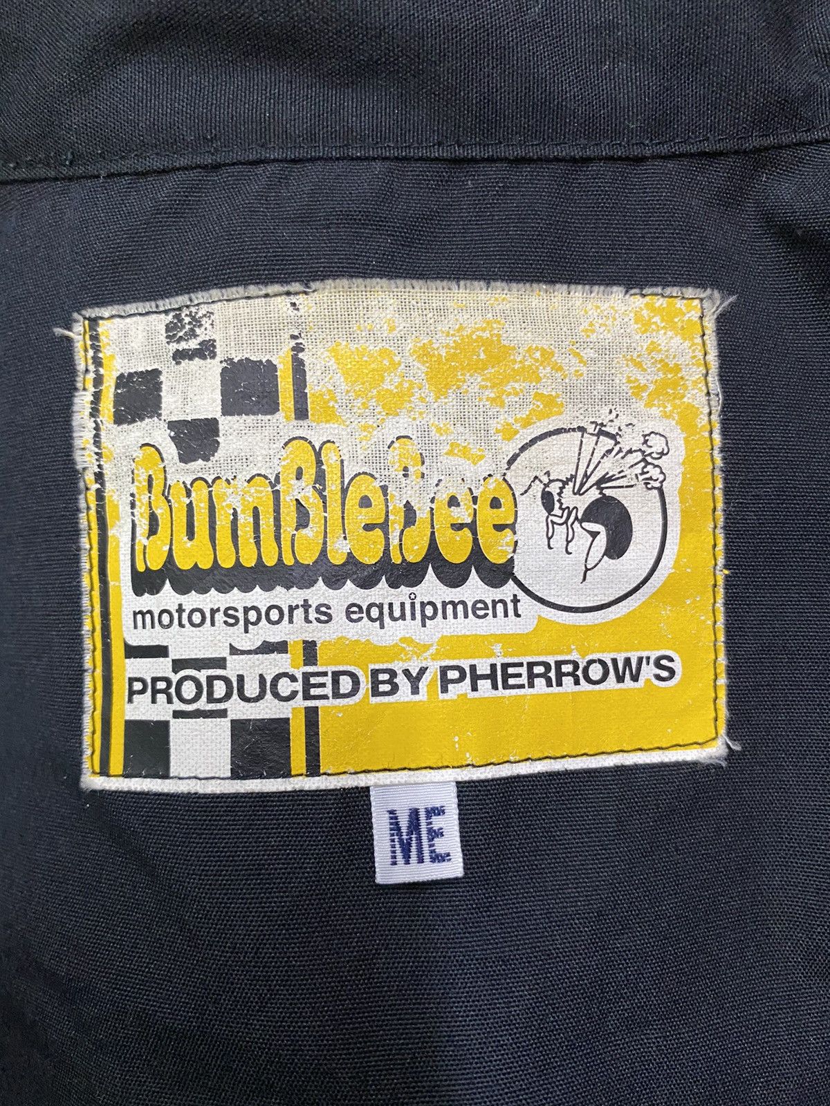 Japanese Brand × Pherrow's PHERROWS BUMBLEBEE CHEKERED LIGHT JACKET Size US M / EU 48-50 / 2 - 7 Thumbnail