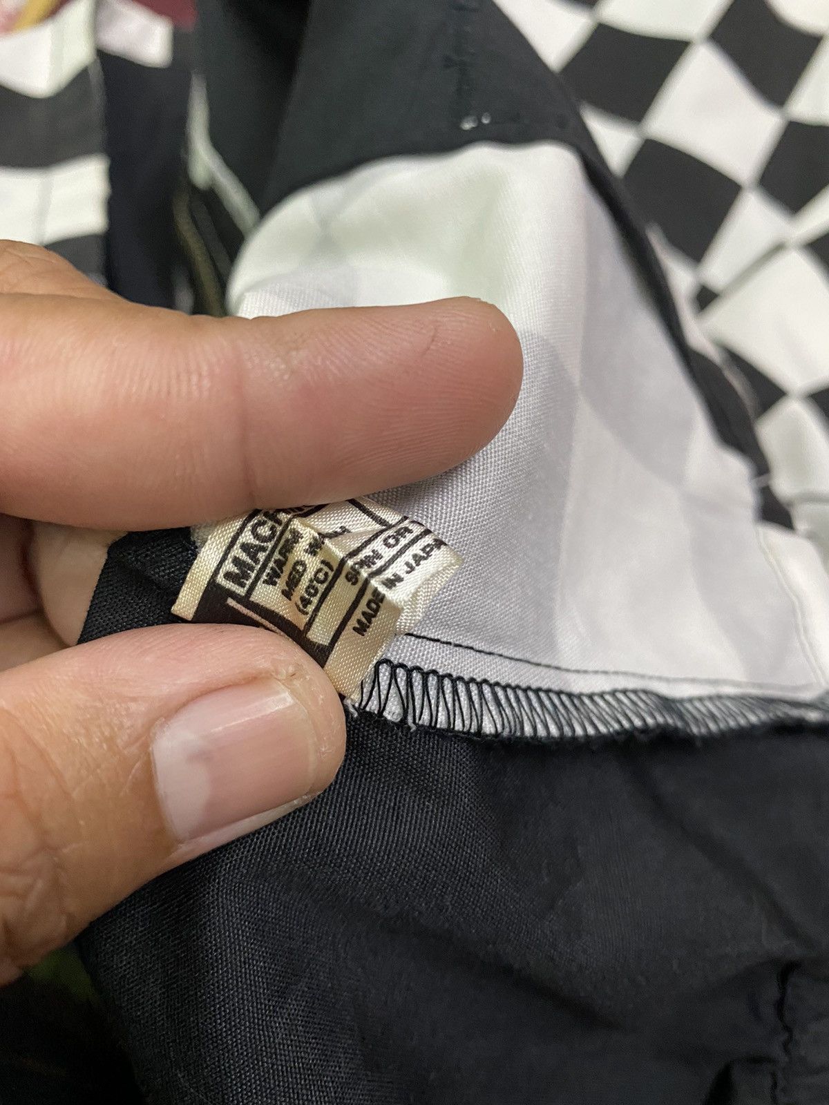 Japanese Brand × Pherrow's PHERROWS BUMBLEBEE CHEKERED LIGHT JACKET Size US M / EU 48-50 / 2 - 8 Thumbnail