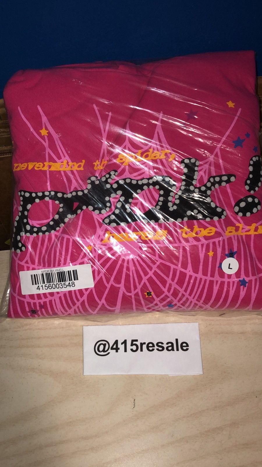 Spider Pink Hoodie Sweatshirt