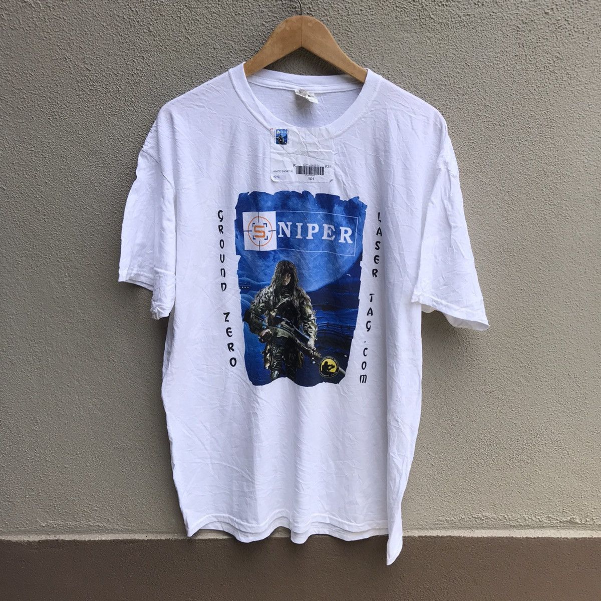 Vintage SNIPER games tee pc playstation nintendo