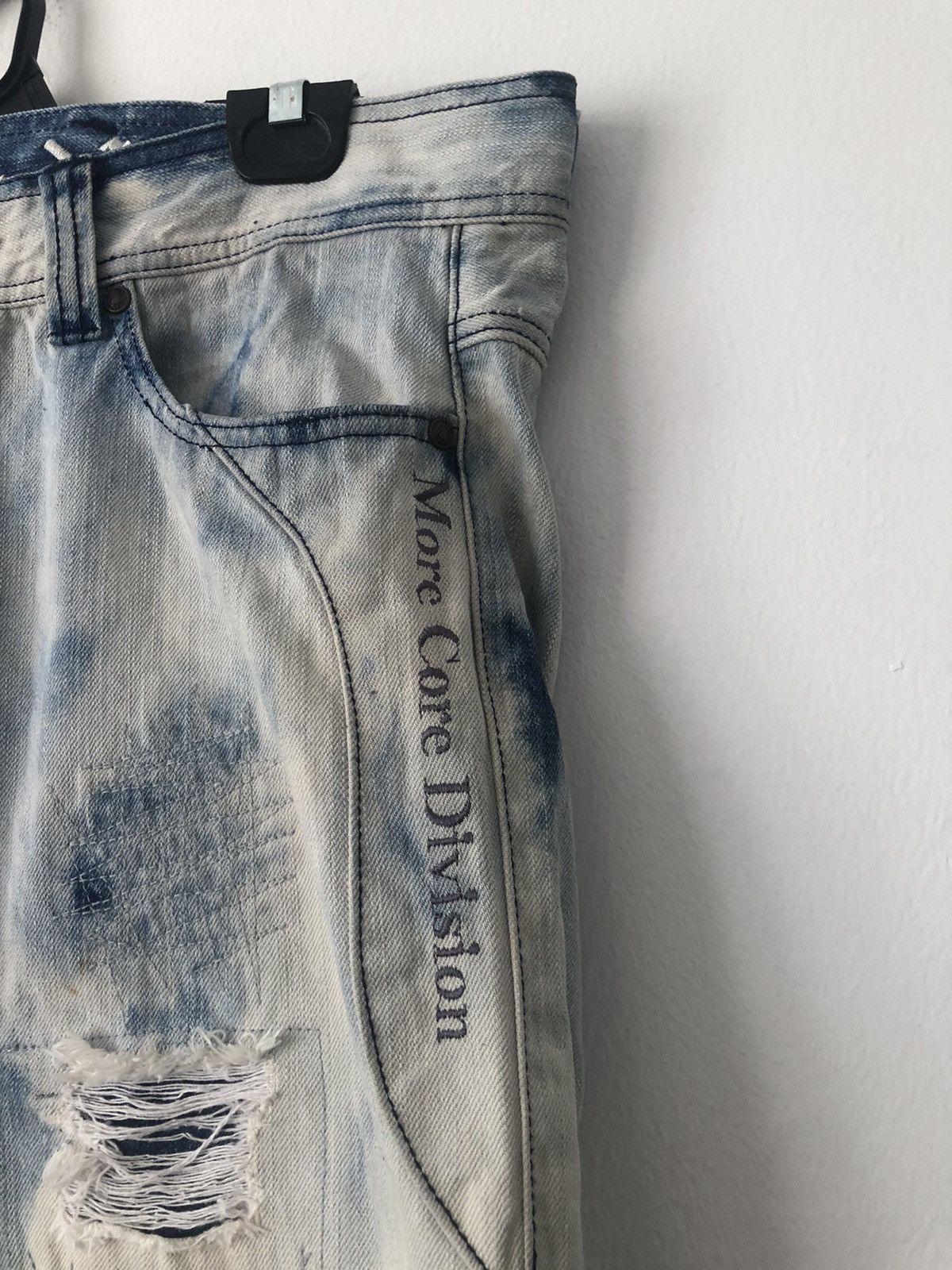 Japanese Brand × Seditionaries MCD More Core Divison Denim Pants Tye Dye Jeans Punk Size US 34 / EU 50 - 5 Thumbnail