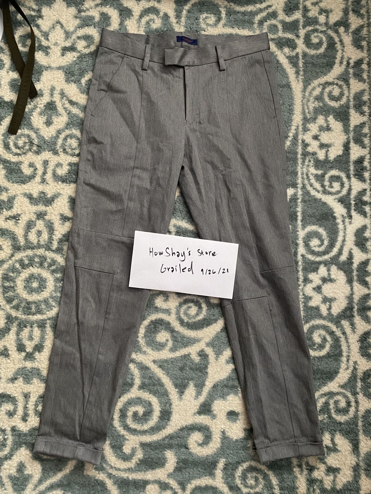 Undercover 12AW Psychocolor Cropped Dress Pants Size US 30 / EU 46 - 1 Thumbnail