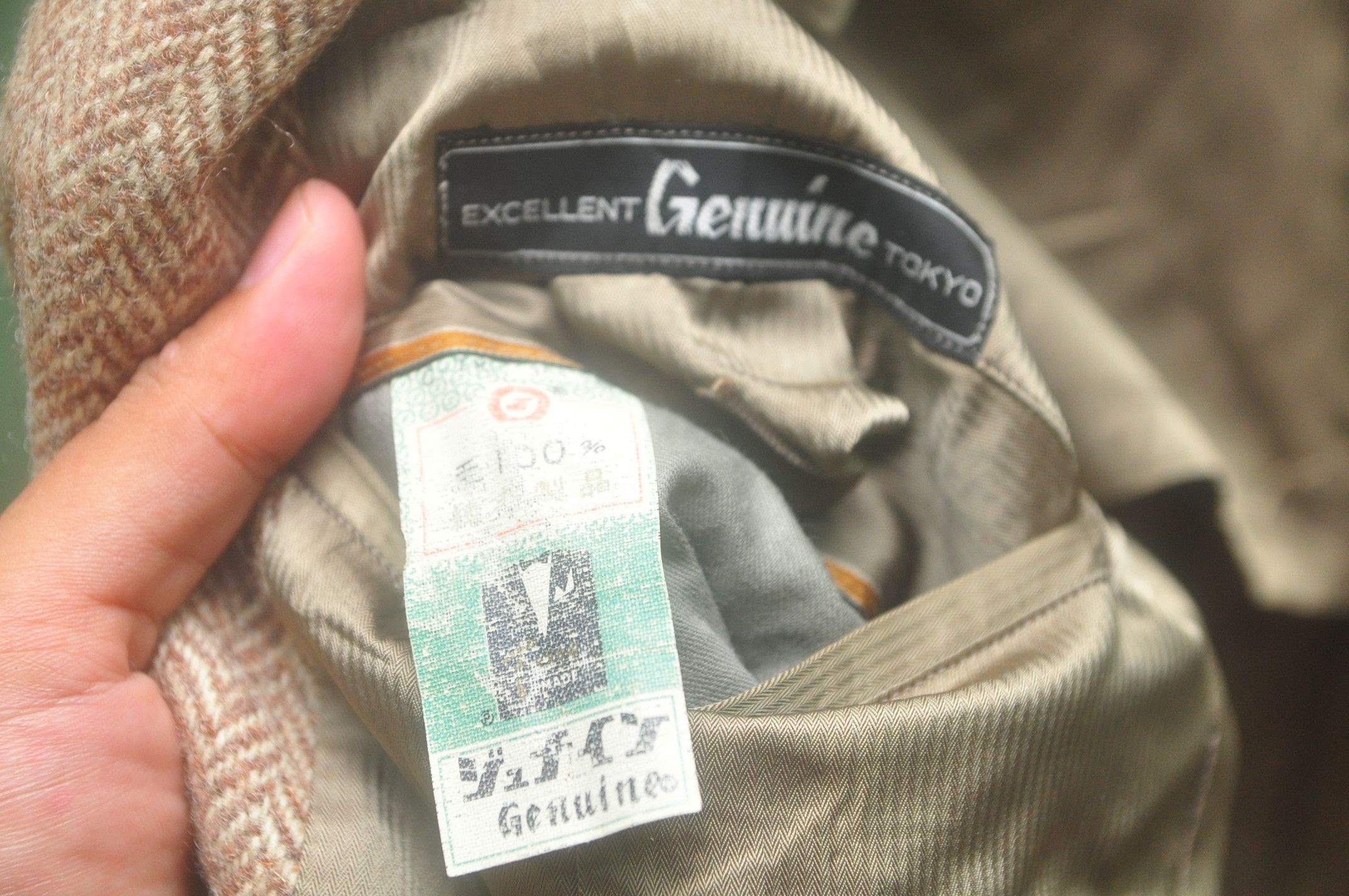 Designer × Harris Tweed × Japanese Brand Harris Tweed Wool Japanese Travis Scott Fashion Style Size 40R - 9 Thumbnail