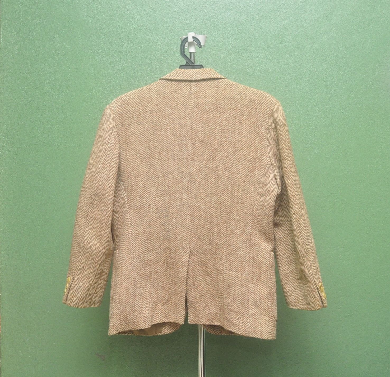 Designer × Harris Tweed × Japanese Brand Harris Tweed Wool Japanese Travis Scott Fashion Style Size 40R - 2 Thumbnail