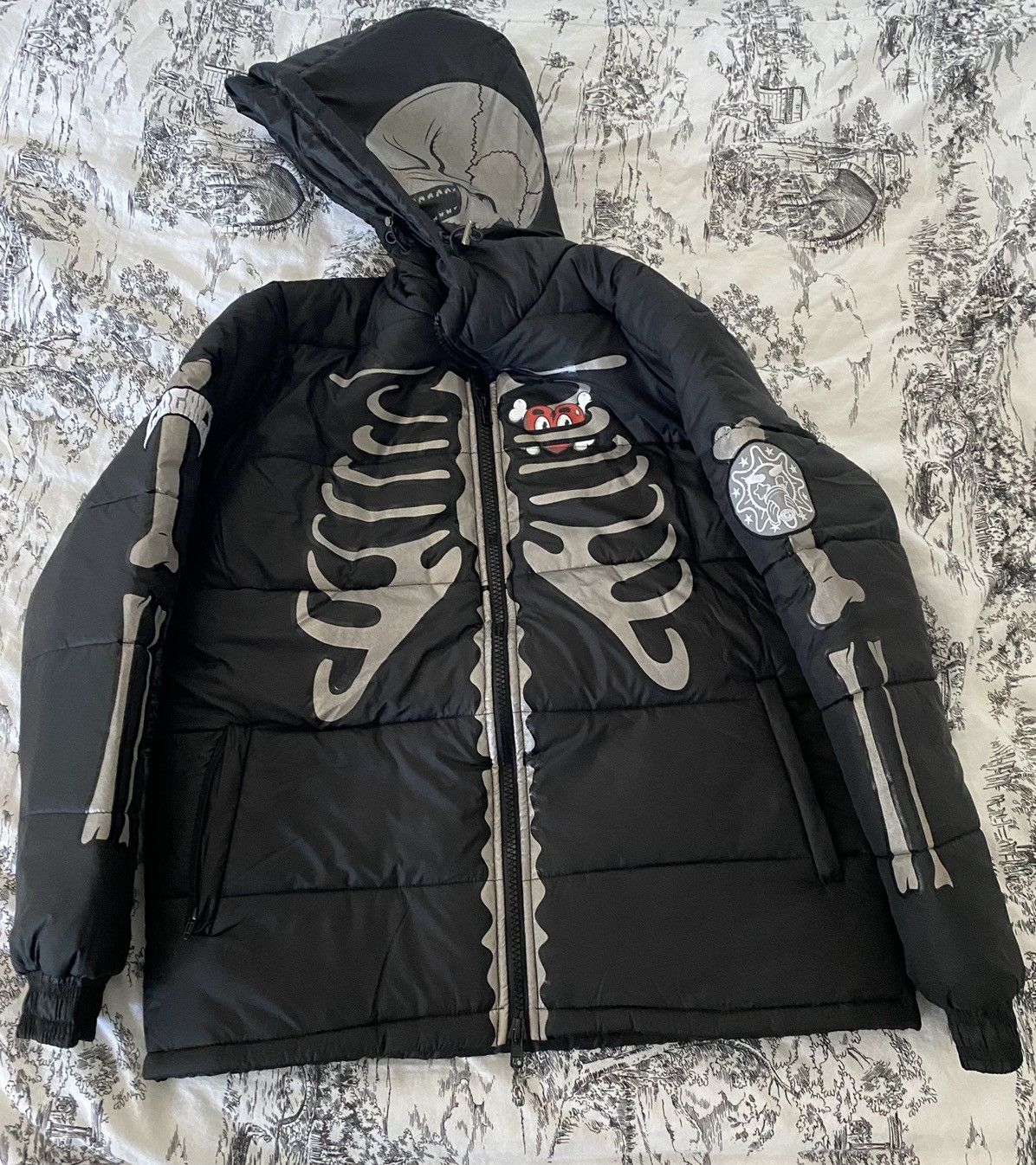 Glo Gang GLO GANG puffer jacket in size M | Grailed