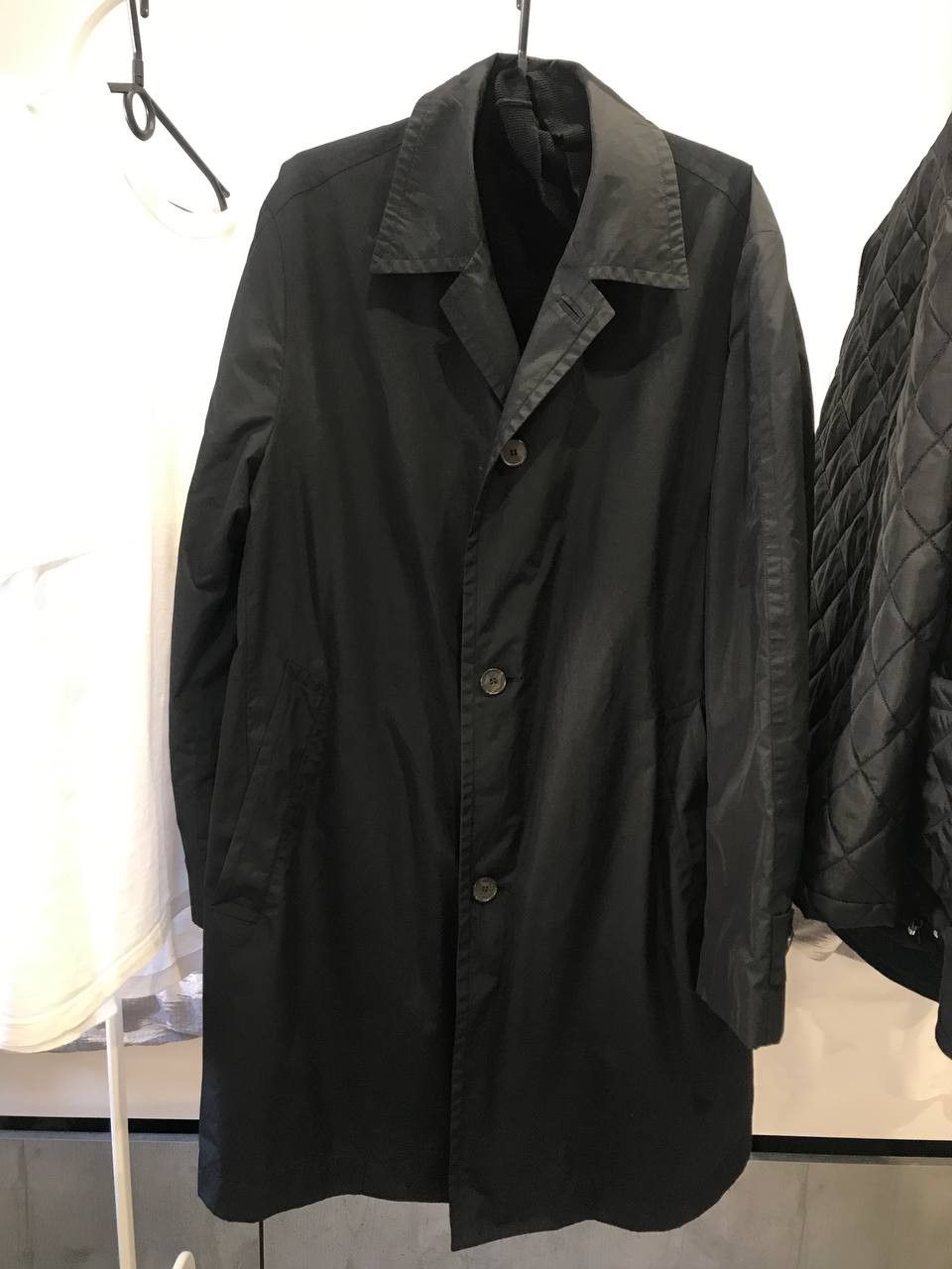 Hugo boss raincoat deals