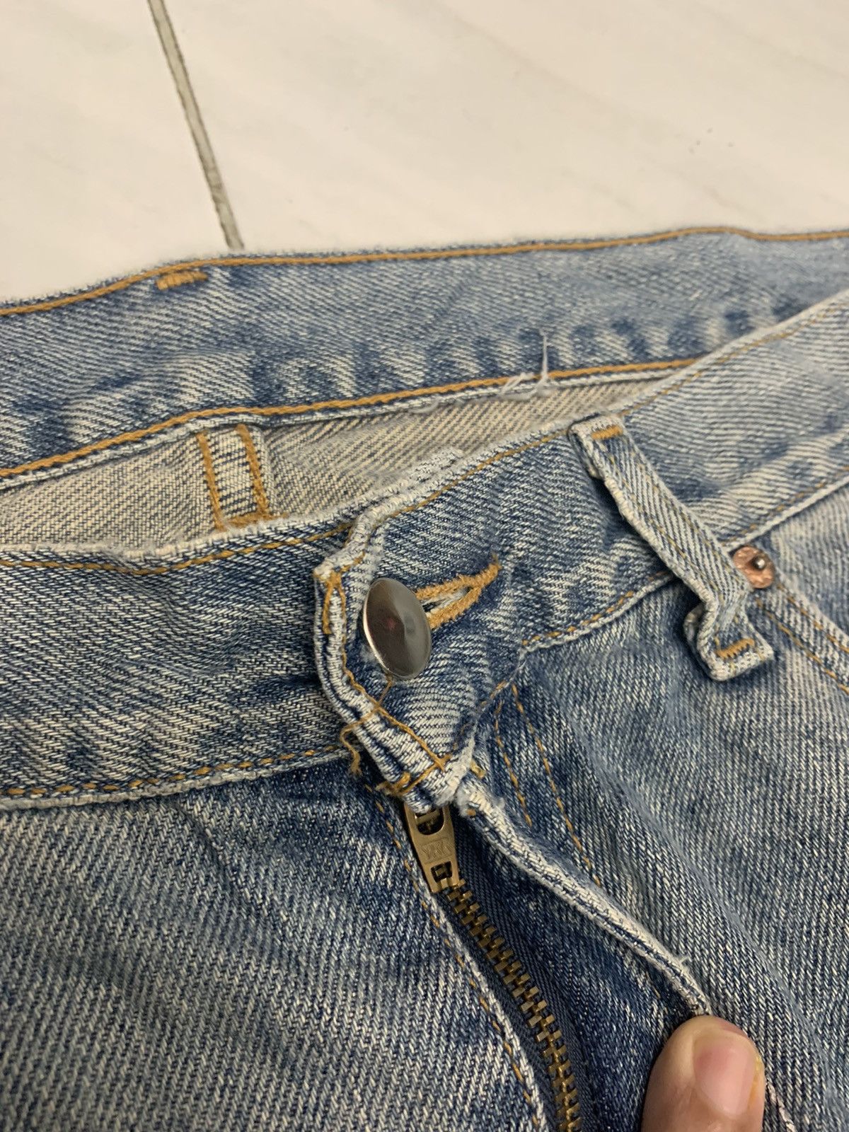 Other No.05 jeans distressed denim skulls denim pants Size US 37 - 7 Thumbnail