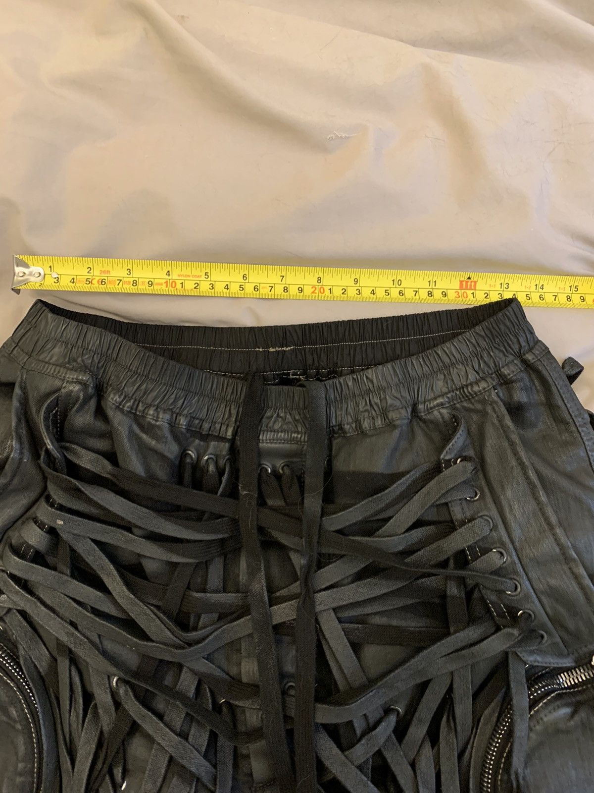 Rick Owens RICK OWENS TECUATL WAXED MEGALACE THOMAS BOXER