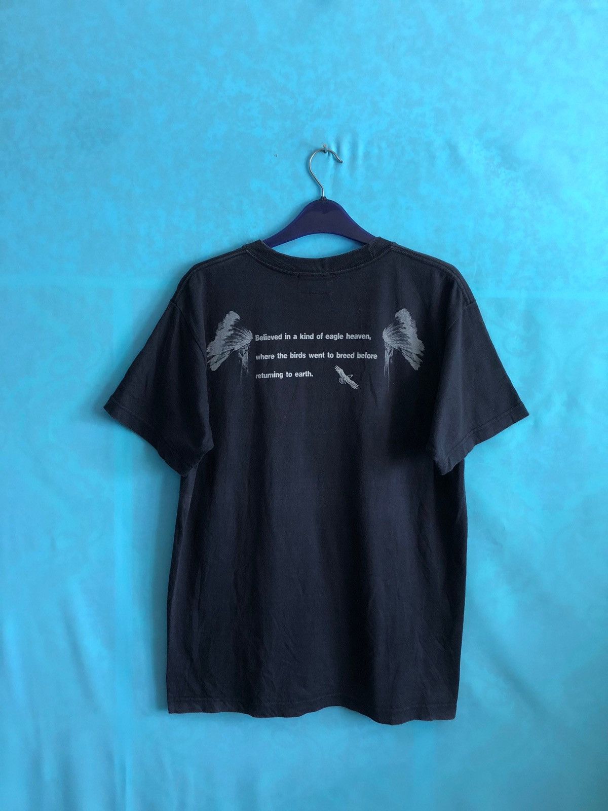 Japanese Brand acoustic quotes label #1502 Size US M / EU 48-50 / 2 - 1 Thumbnail