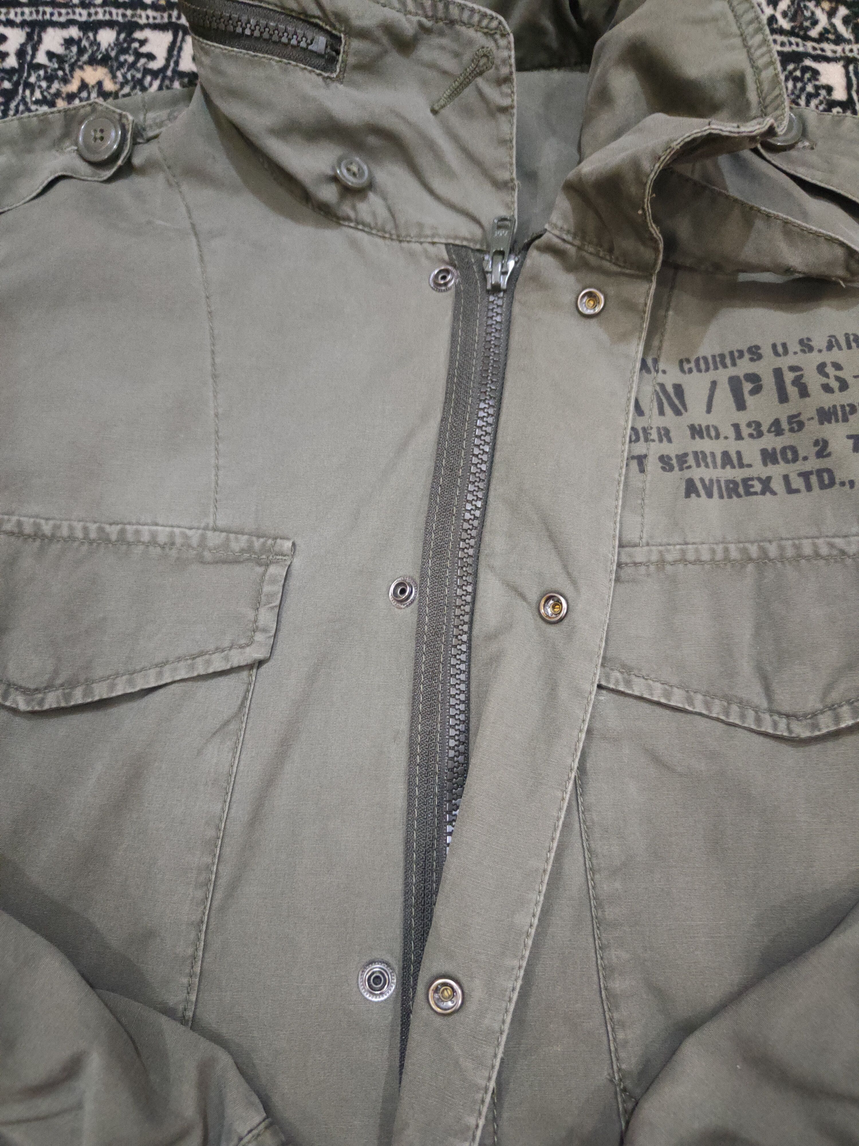 Avirex VINTAGE AVIREX JACKET ARMY Size US L / EU 52-54 / 3 - 7 Thumbnail
