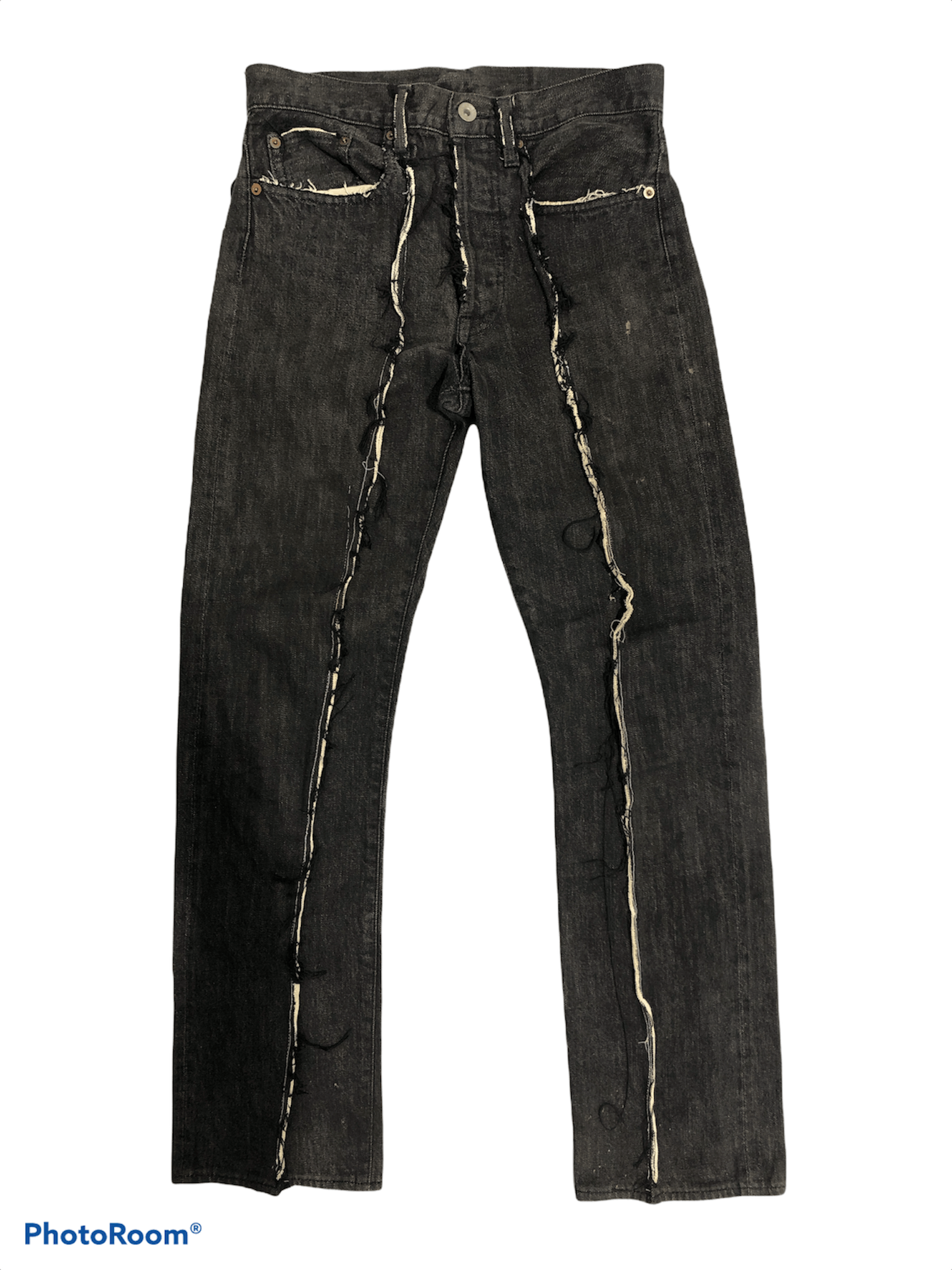 United Arrows Rare United Arrow Pleated Selvedge Kapital Style Denim Pants Size US 30 / EU 46 - 2 Thumbnail