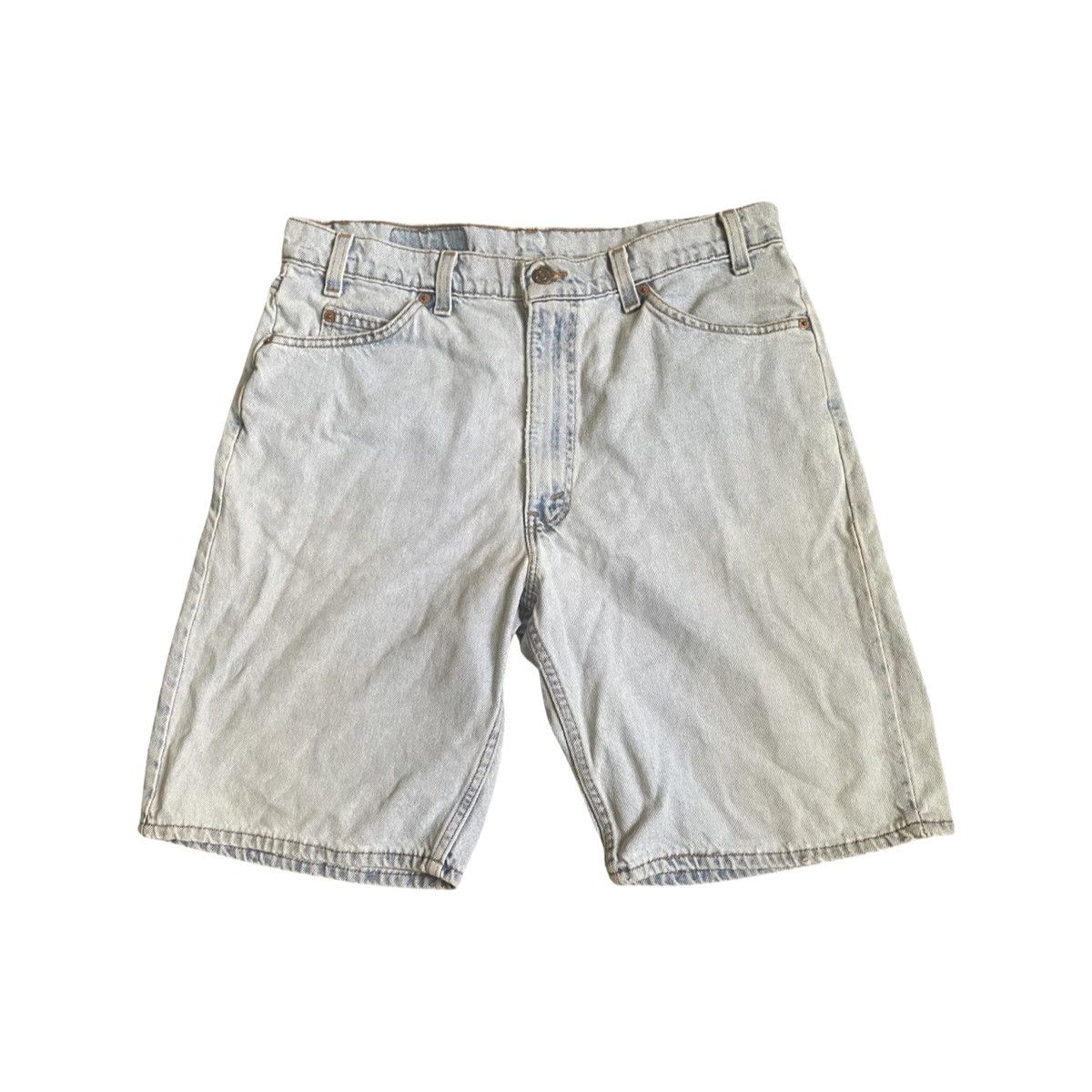 Vintage Vintage Levis Jean Shorts / Jorts Light Washed | Grailed