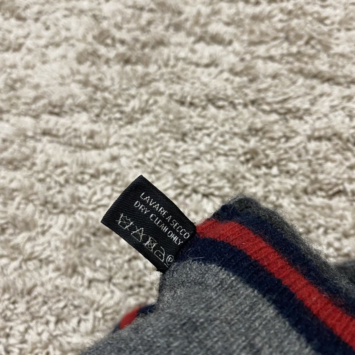 Gucci Gucci Monogram Logo Stripe Wool Cashemere Beanie Size ONE SIZE - 4 Thumbnail