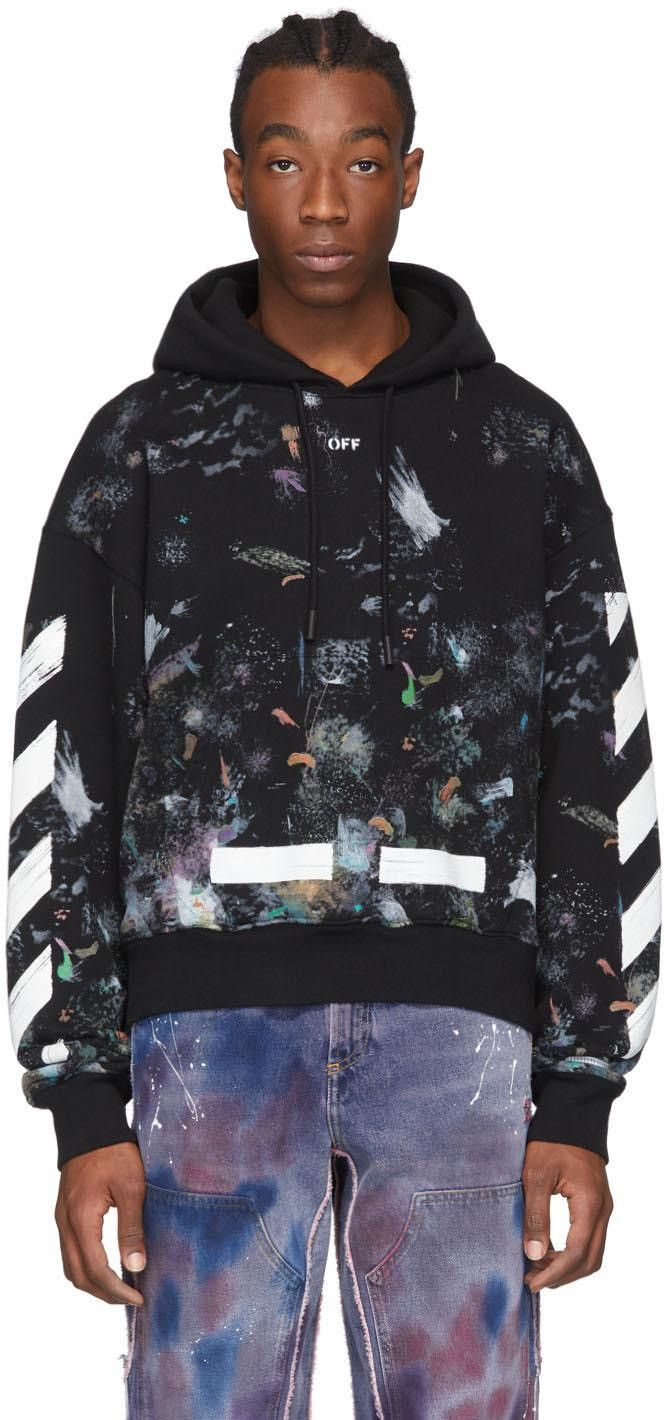 Off White Off white galaxy hoodie 2020 summer spring ssense exclusive Grailed