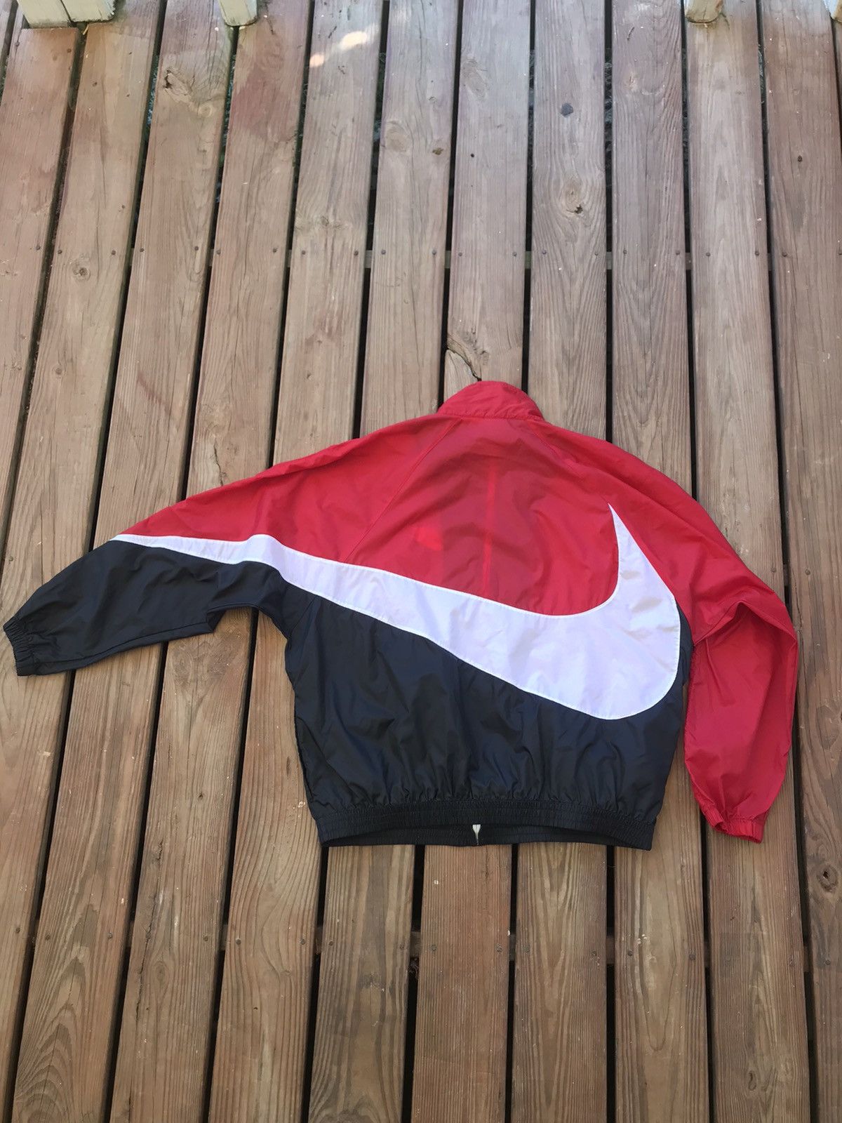 Nike Vintage Nike Big swoosh jacket Size US XL / EU 56 / 4 - 6 Thumbnail