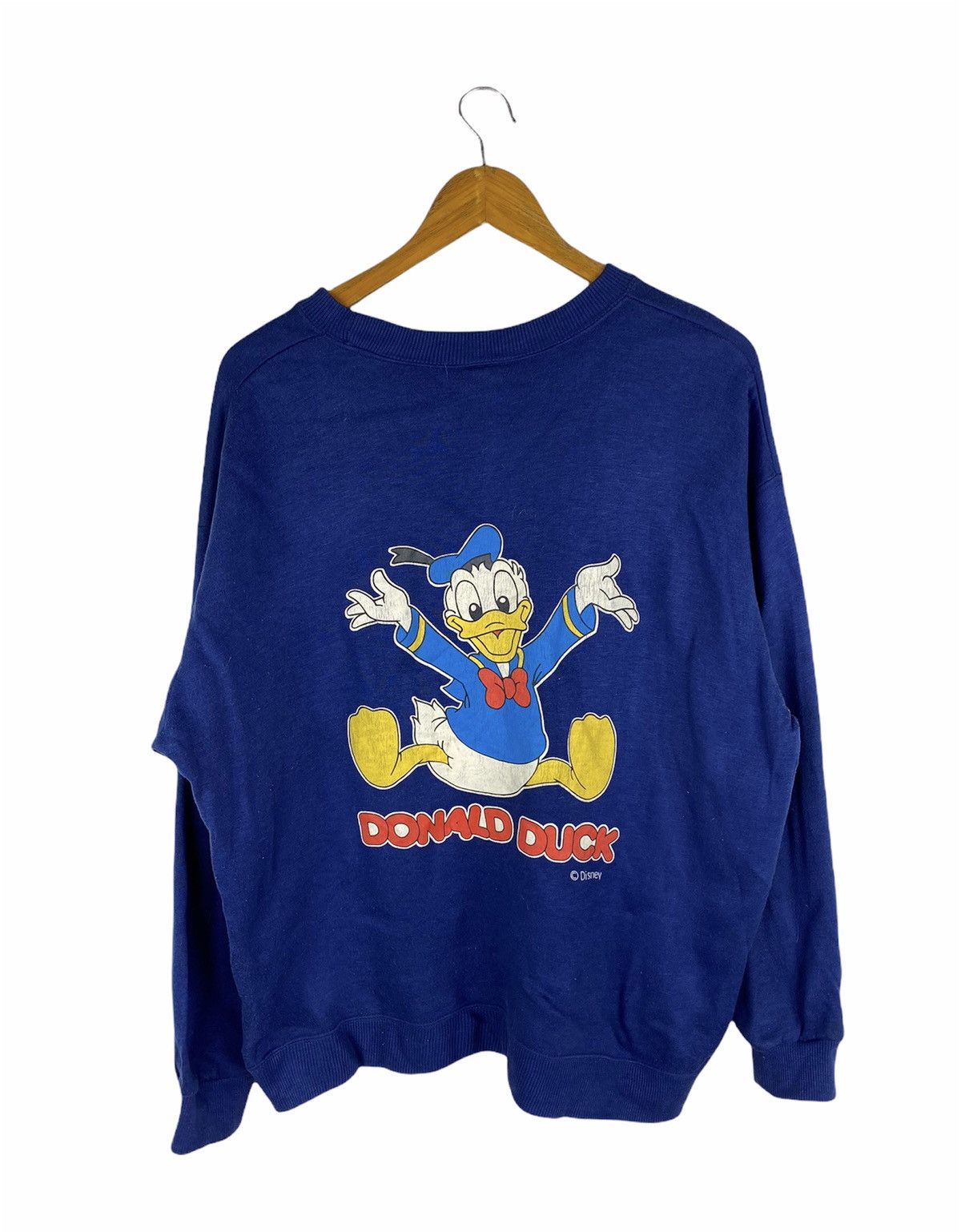 Disney VINTAGE DONALD DUCK BIG LOGOS SWEATSHIRT BY DISNEY Size US L / EU 52-54 / 3 - 1 Thumbnail