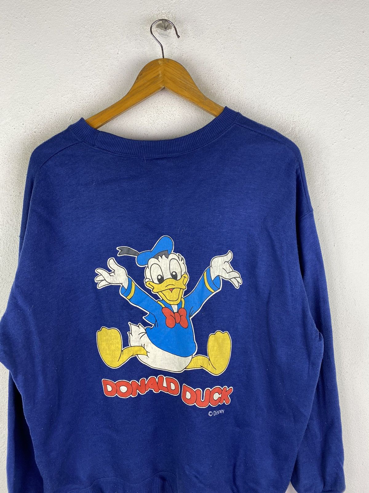 Disney VINTAGE DONALD DUCK BIG LOGOS SWEATSHIRT BY DISNEY Size US L / EU 52-54 / 3 - 5 Thumbnail