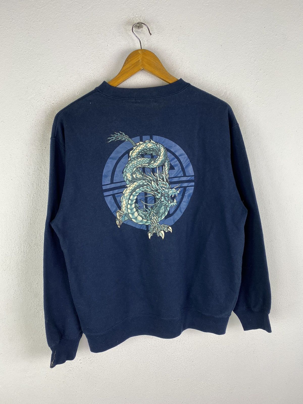 Japanese Brand × Vintage DRAGON MOTIFS SWEATSHIRT MADE IN JAPAN Size US L / EU 52-54 / 3 - 3 Thumbnail