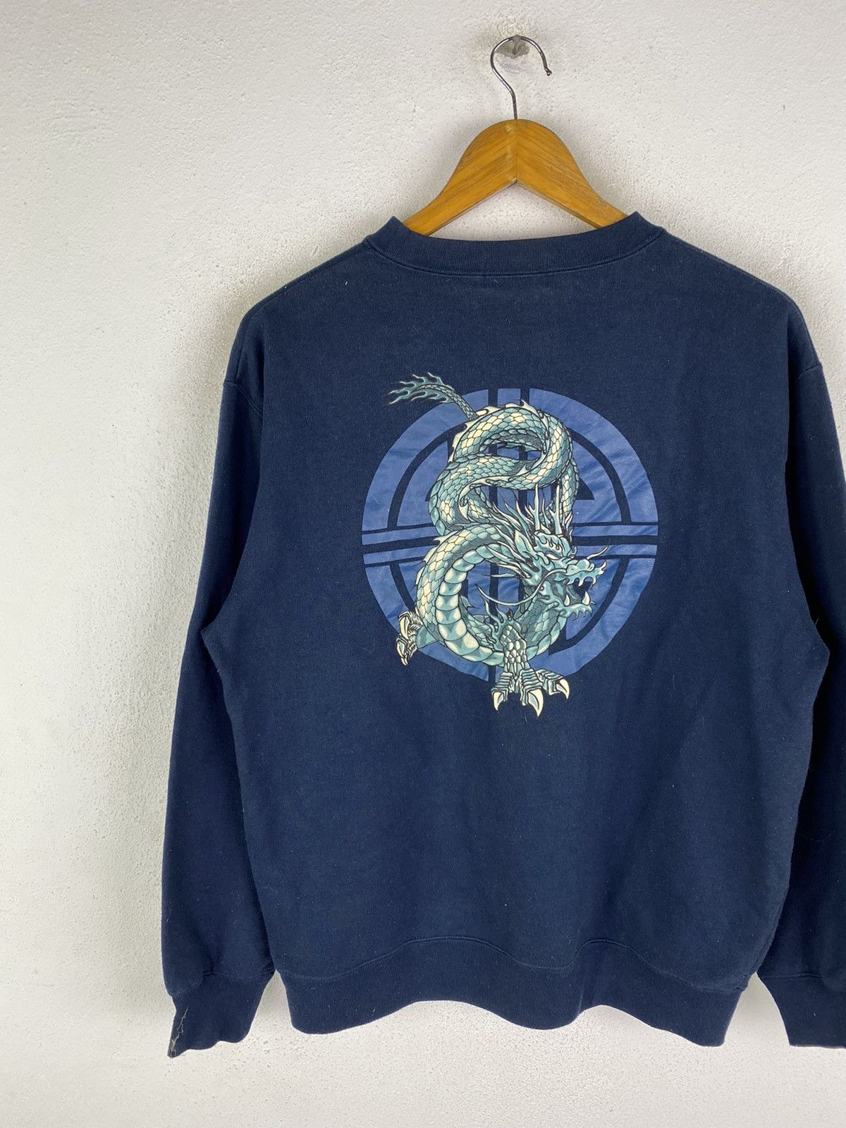 Japanese Brand × Vintage DRAGON MOTIFS SWEATSHIRT MADE IN JAPAN Size US L / EU 52-54 / 3 - 4 Thumbnail