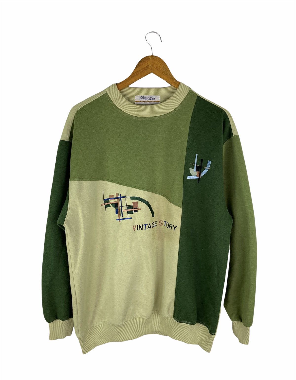 Japanese Brand × Vintage DANY KUTCH VINTAGE STORY EMBROIDERY LOGOS SWEATSHIRT Size US L / EU 52-54 / 3 - 1 Thumbnail
