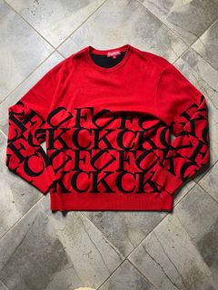 Supreme Fuck Sweater | Grailed