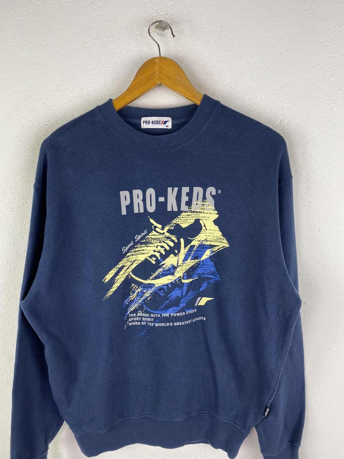 Pro-Keds VINTAGE PRO-KEDS BIG LOGOS SWEATSHIRT Size US M / EU 48-50 / 2 - 5 Thumbnail