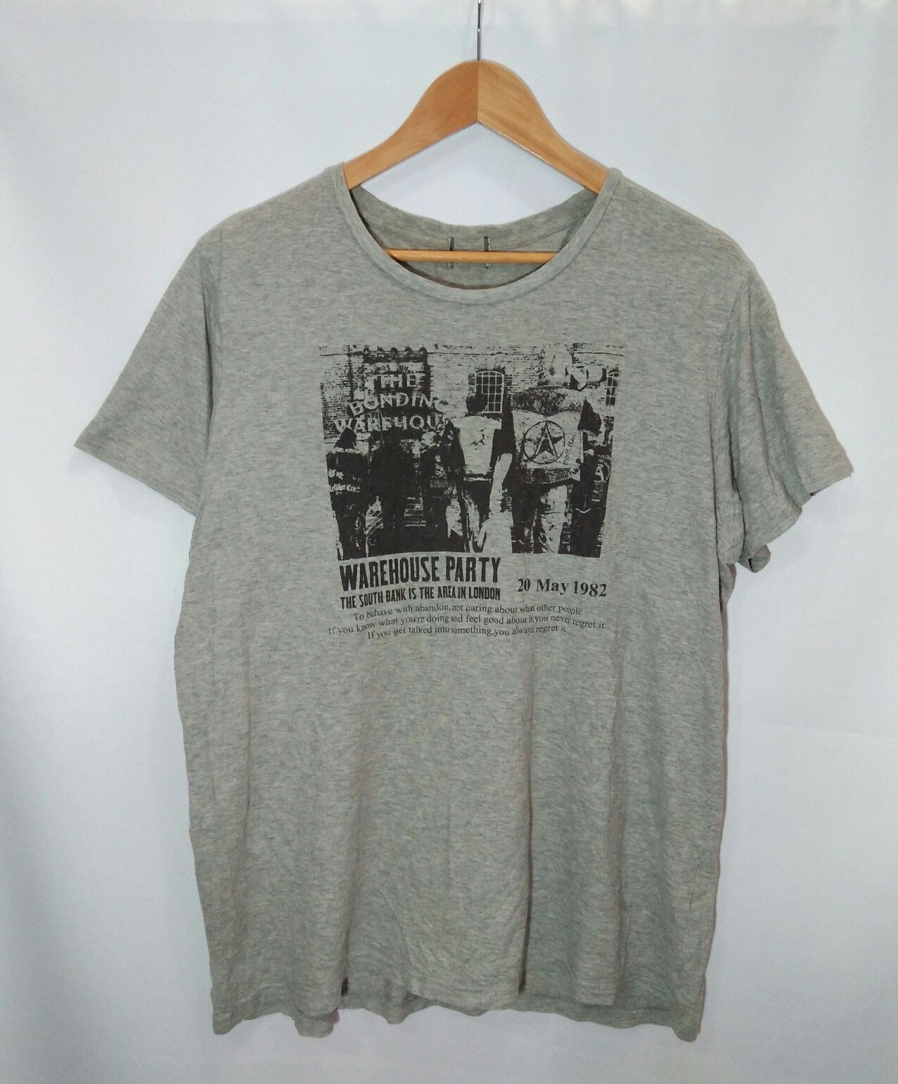 Vintage Anarchy Warehouse Party Tee