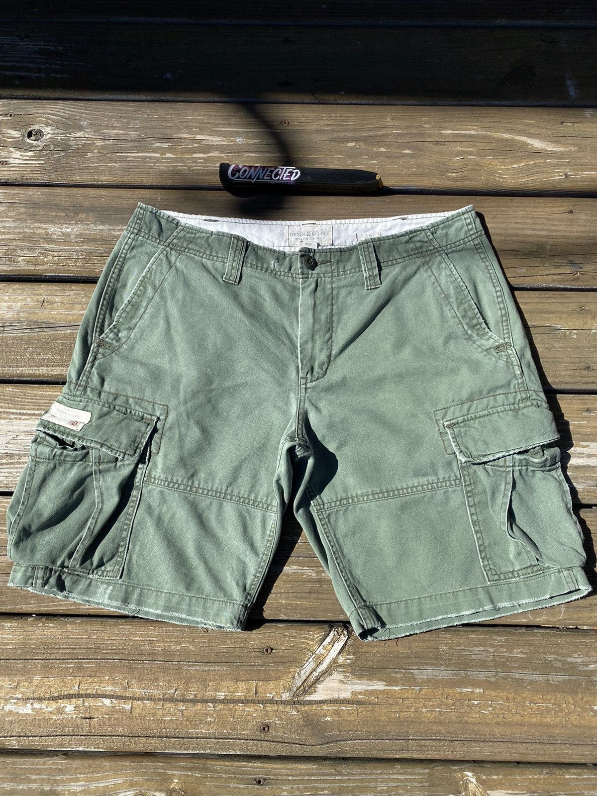 American Classics Denim And Supply Ralph Lauren Ralph Lauren Denim Supply Ralph Lauren Cargo Shorts Size 36 Grailed